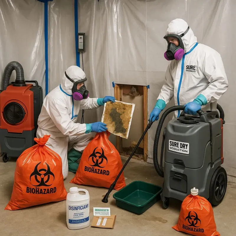 Contaminated Water Handling Protocols process in Ridgeway, AK